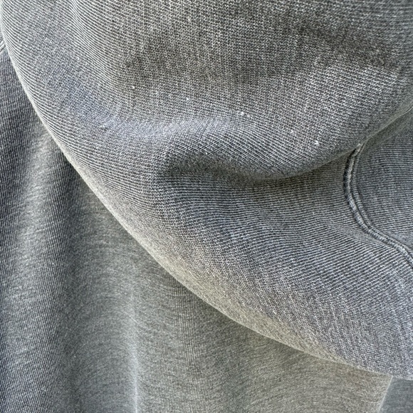 Vintage XL TSA Clothing Faded Hoodie XL Boxy Alphanumeric Es Tom Penny Muska Y2K - Picture 4 of 4